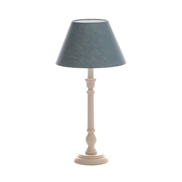 Lampa stołowa Laura Light Blue/Old Cream, 51 cm