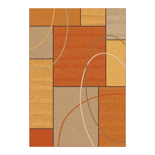 Pomarańczowy dywan Universal Delta, 133x190 cm
