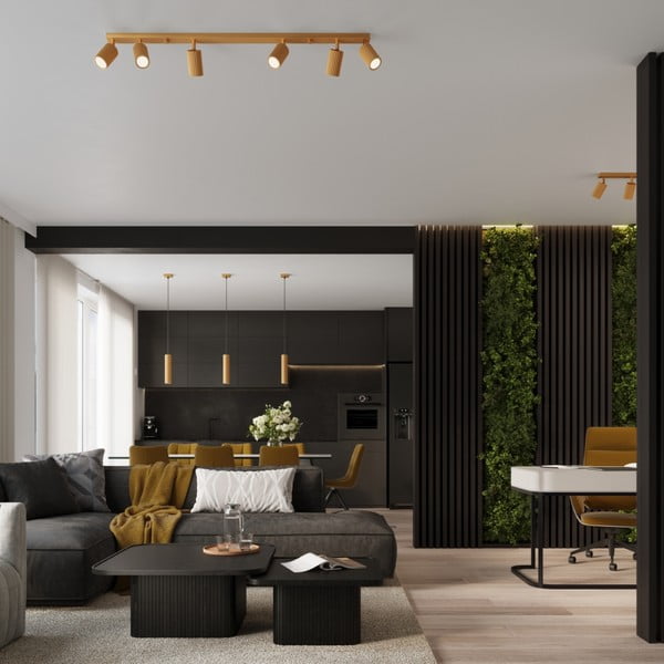 Lampa punktowa w kolorze złota 6,5x81 cm Gleam – Sollux-image-1