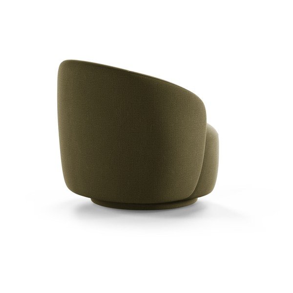 Zielony obrotowy fotel Letizia – Micadoni -image-2