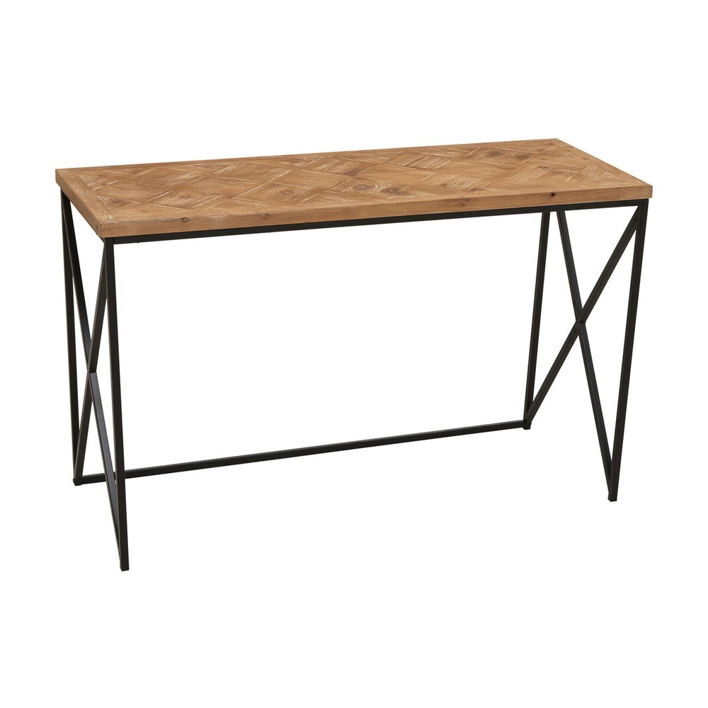 Konsola z litego drewna jodłowego w naturalnym kolorze 48x120 cm Kickford – Premier Housewares
