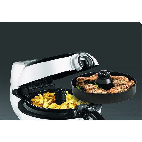 Biała frytkownica beztłuszczowa Actifry Genius – Tefal-image-1