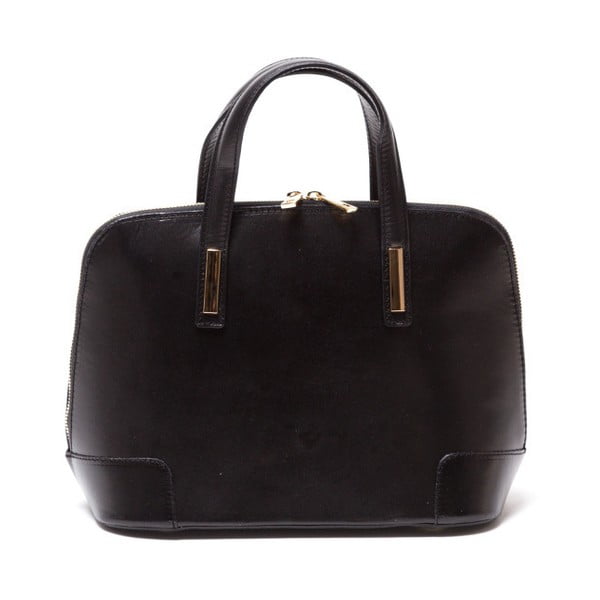 Skórzana torebka Sofia Cardoni 3015 Nero-image-4