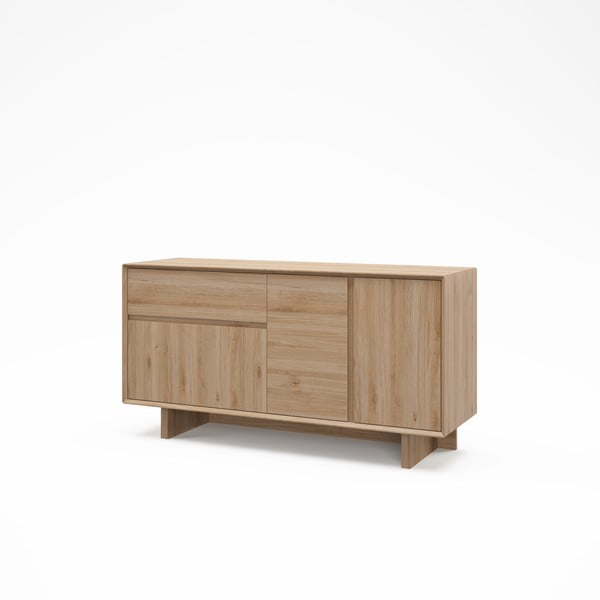 Komoda w dekorze dębu w naturalnym kolorze 146x76x45 cm Carpi – Marckeric-image-2