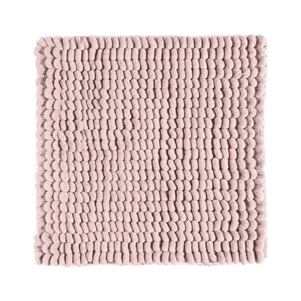 Różowy dywanik łazienkowy Aquanova Luka, 60x60 cm