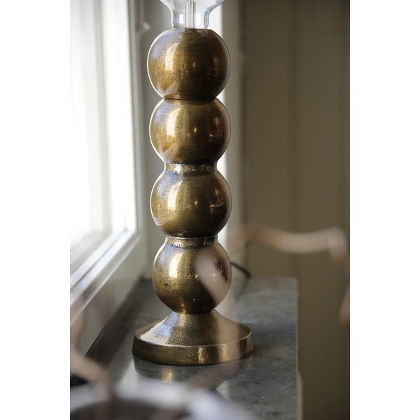 Lampa stołowa w kolorze złota (wysokość 33 cm) Gong – Markslöjd-image-2