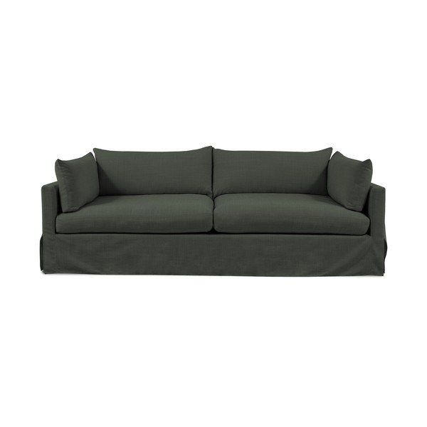 Ciemnozielona sofa 244 cm Horn – Scandic