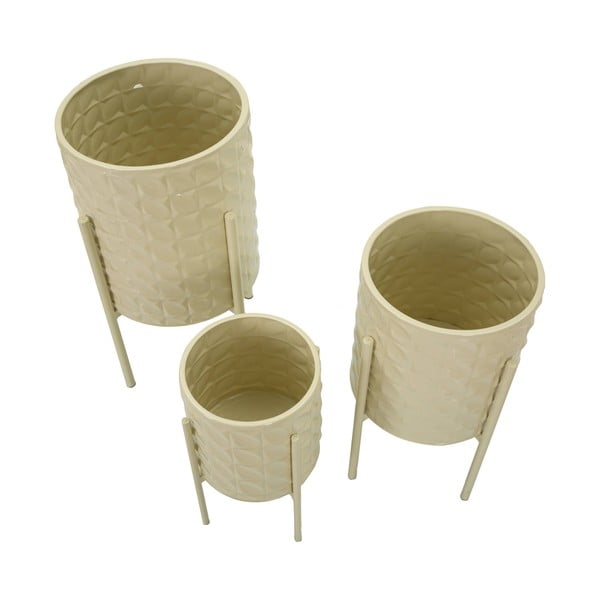 Metalowe osłonki na doniczki zestaw 3 szt. ø 36 cm Betsy – Mauro Ferretti-image-4