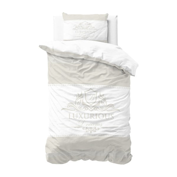 Bawełniana pościel jednoosobowa Sleeptime Luxury, 140x220 cm