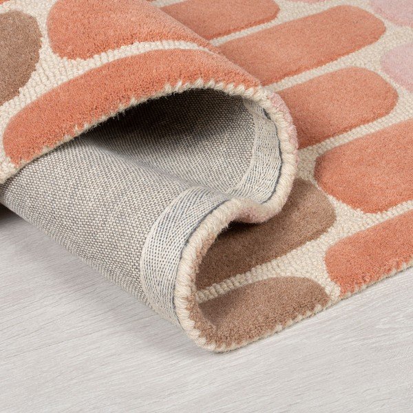 Pomarańczowy dywan wełniany Flair Rugs Fossil, 160x230 cm-image-1