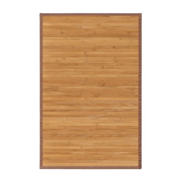 Bambusowy dywan w naturalnym kolorze 60x90 cm – Casa Selección