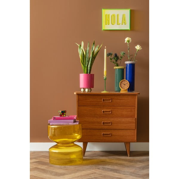 Szklany okrągły stolik ø 35 cm Doble  – Leitmotiv-image-2