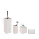 Biały zestaw ceramicznych akcesoriów łazienkowych Cordoba – Wenko