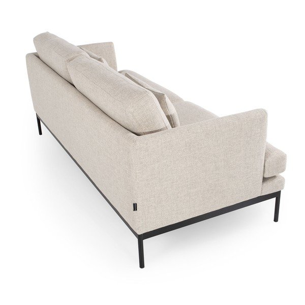 Jasnobeżowa sofa Ndesign Pearl, szerokość 165 cm-image-3