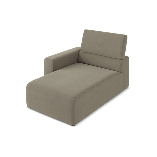 Jasnobrązowy moduł sofy (lewostronny) Kalea – Makamii-image-2