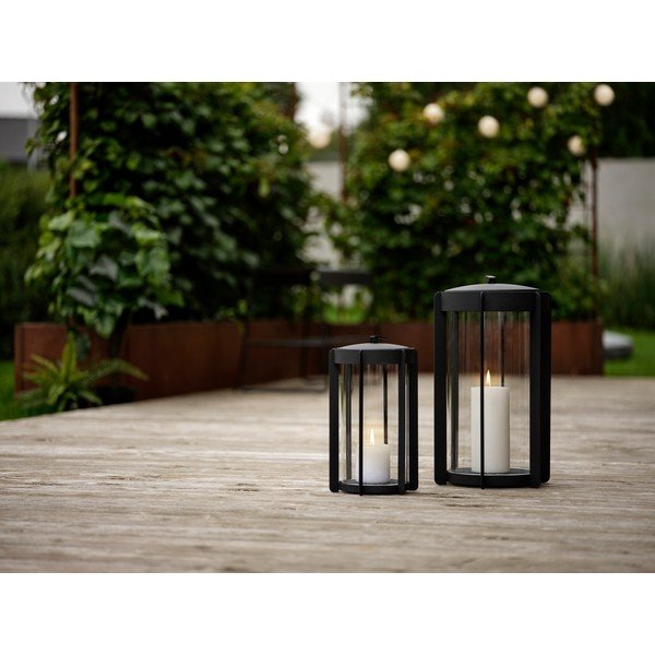 Czarny lampion LED na USB (wysokość 35 cm) Firefly – Zone-image-1