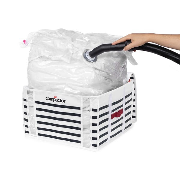 Pojemnik na ubrania Compactor Medium Mariniere 3D Vacuum Bag, 125 l-image-4