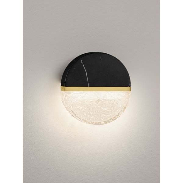 Czarny metalowy kinkiet LED ze ściemniaczem Dorin – Nova Luce-image-4