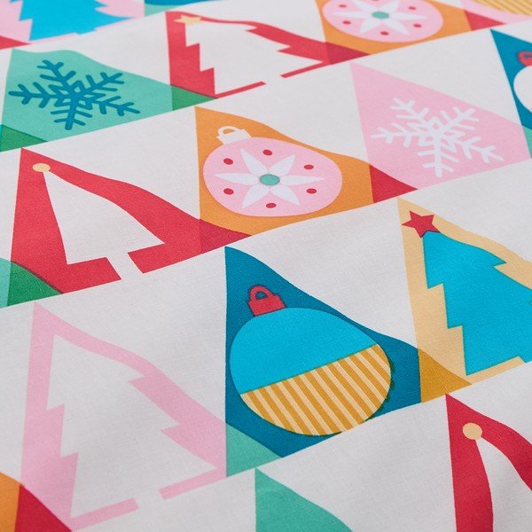 Pościel dwuosobowa 200x200 cm Christmas Geo – Catherine Lansfield-image-4