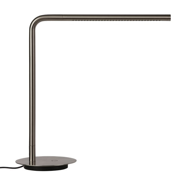 Metalowa lampa stołowa LED w kolorze srebra ze ściemniaczem (wysokość 46 cm) Omni Table – UMAGE
