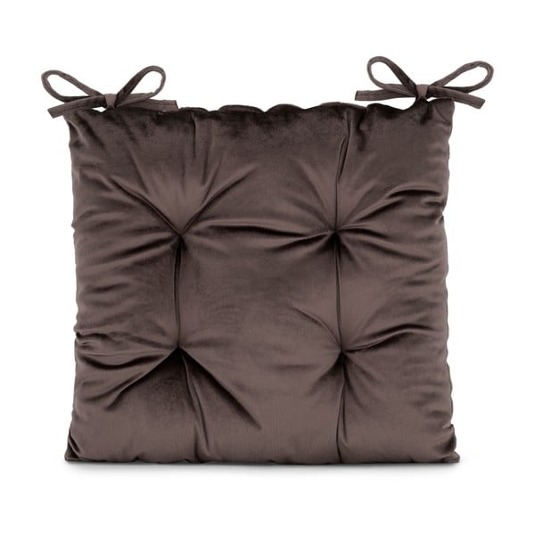 Aksamitna poduszka na krzesło 40x40 cm Aleksa – Restilo