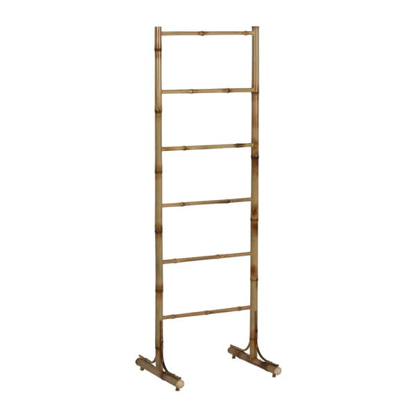 Bambusowy stojak na ubrania w naturalnym kolorze 50x150x40 cm Manali – Ixia