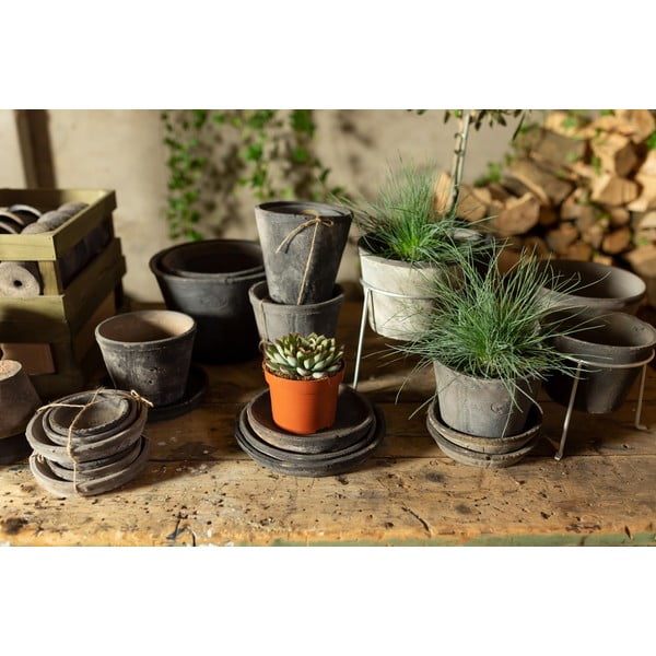 Zestaw 3 podstawek pod doniczki z terakoty Esschert Design-image-2