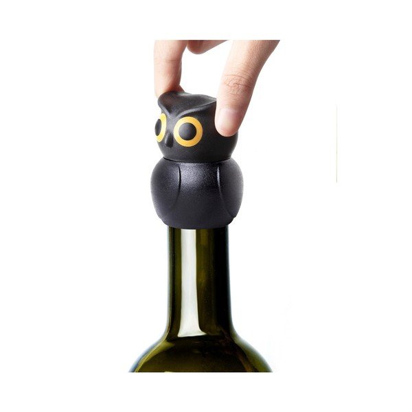 Zatyczka do wina w kształcie sowy Qualy&CO Owl Wine Stopper-image-2