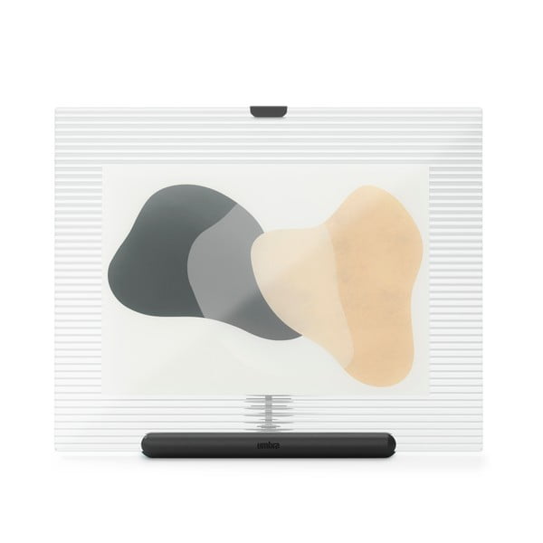 Czarna szklana ramka stojąca 19x23 cm Flute – Umbra-image-2