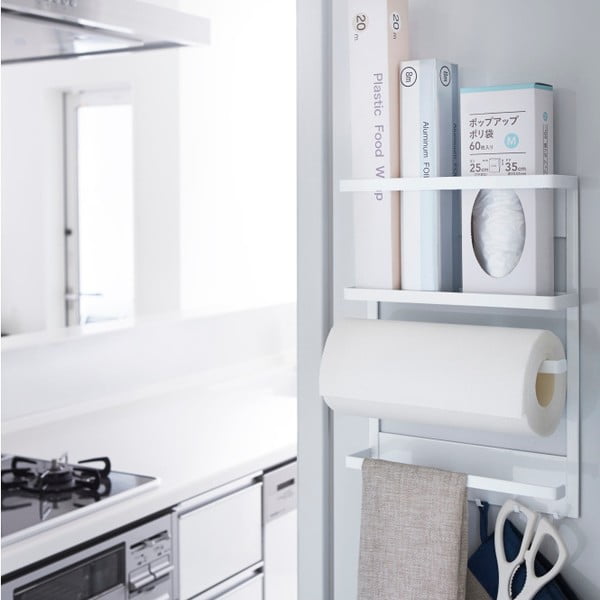 Biała półka magnetyczna YAMAZAKI Tower Magnetic Side Rack-image-4