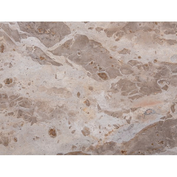 Okrągły stolik z blatem w dekorze marmuru ø 50 cm Force  – Leitmotiv-image-3