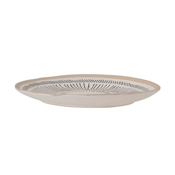 Czarno-biały kamionkowy talerz Bloomingville Eliana, ø 26 cm-image-2