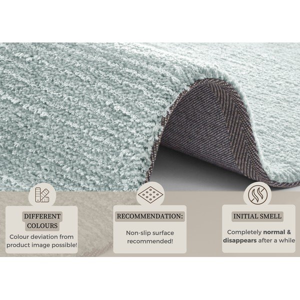 Jasnoniebieski chodnik Mint Rugs Supersoft, 80x250 cm-image-3