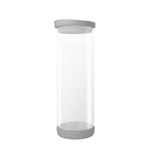 Pojemnik szklany z szarym wieczkiem JOCCA Container, 1,78 l