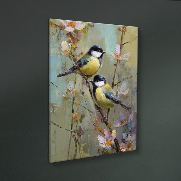 Obraz drukowany z ramą w zestawie 60x80 cm Parus Pair – Styler-image-3
