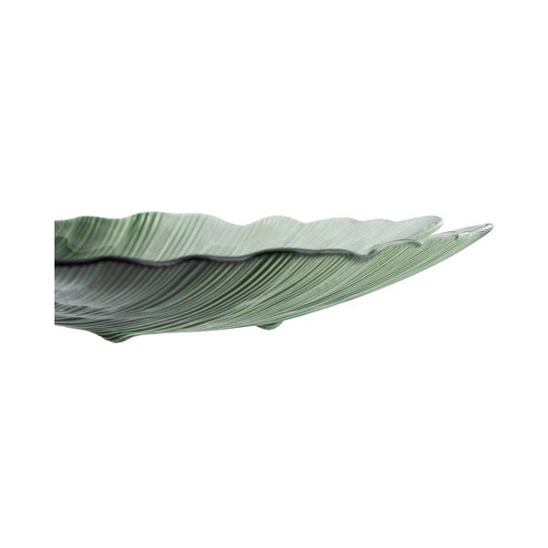 Szklana taca dekoracyjna 31x33 cm Gingko – Ixia-image-4