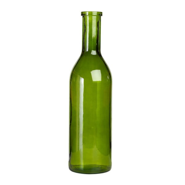 Zielona butelka dekoracyjna Pols Potten Rioja
