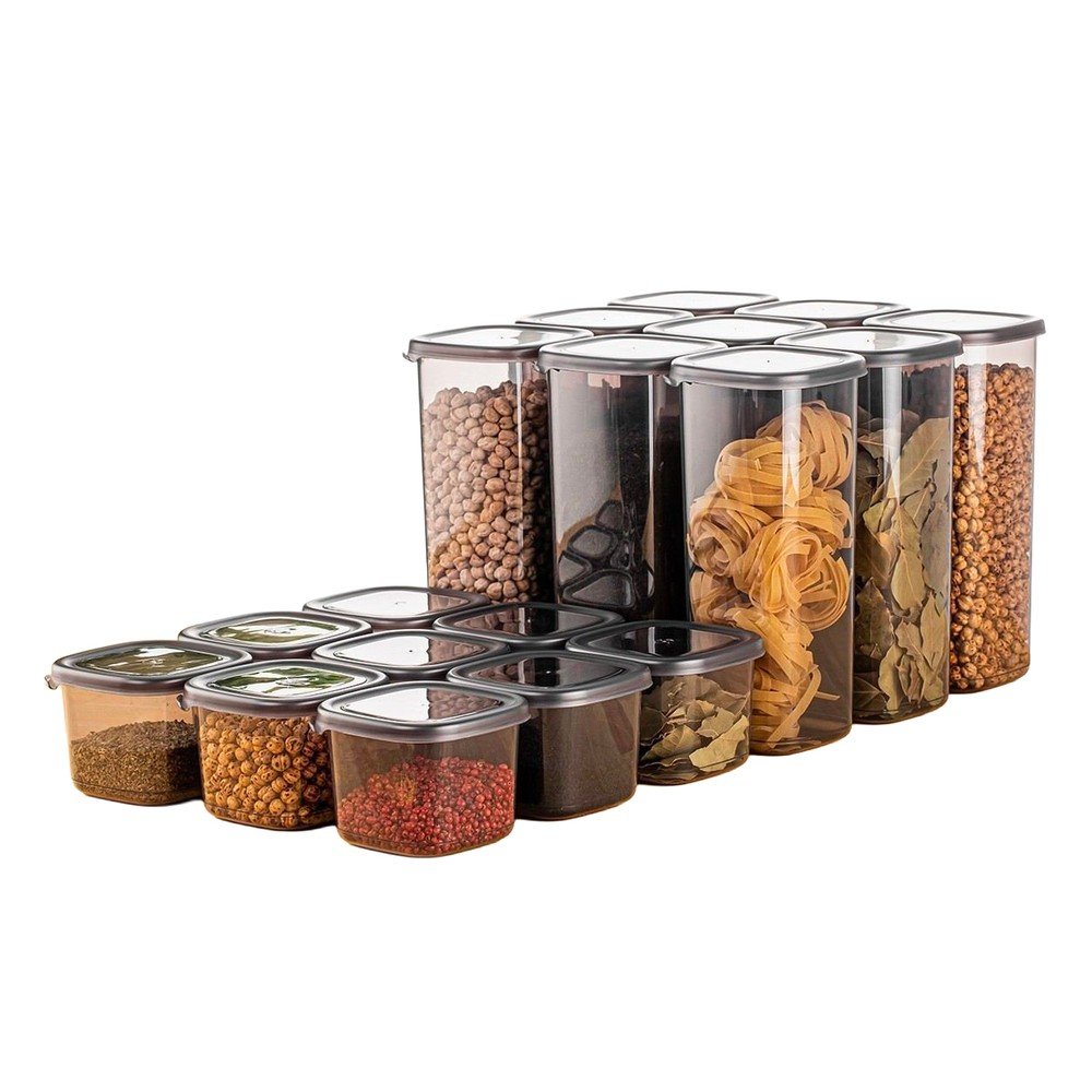 Pojemniki 18 szt. na żywność Fresco – Hermia