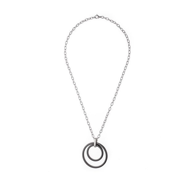 Naszyjnik Double Pure Black-image-1