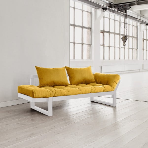 Sofa Karup Edge White/Amarillo-image-1