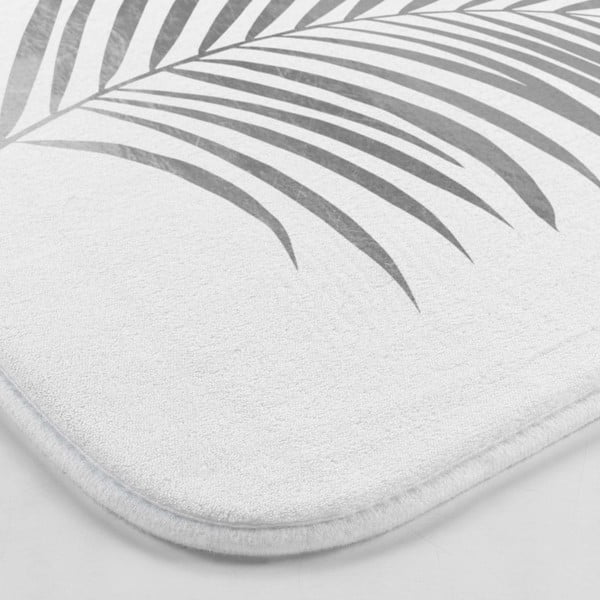 Dywanik łazienkowy do WC w biało-srebrnym kolorze 45x45 cm Orbella – douceur d'intérieur-image-2