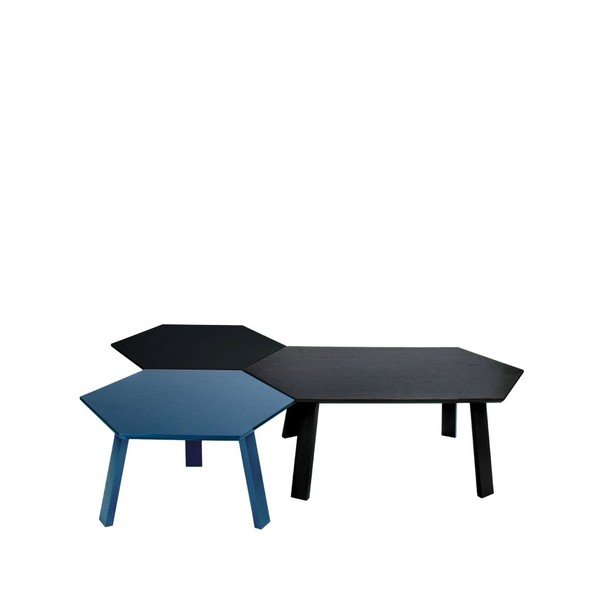 Stolik Hexagon Dark Grey, 47x37x47 cm-image-2