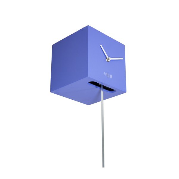 Niebieski zegar ścienny Fisura Pendulum-image-1