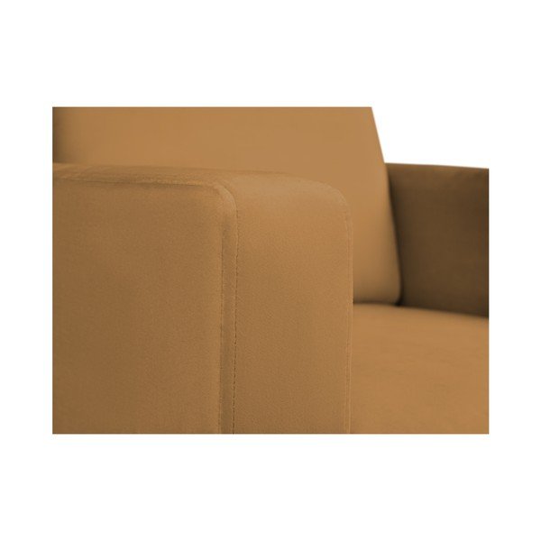 Żółty fotel Kooko Home Massimo-image-1