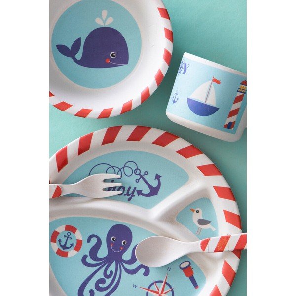 Bambusowy zestaw naczyń dla dzieci 5 szt. Eden – Premier Housewares-image-2