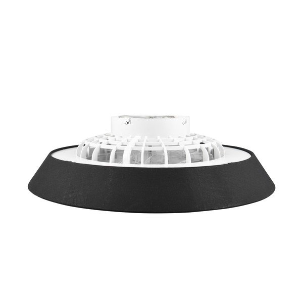 Czarna lampa sufitowa LED Varberg – Reality-image-4