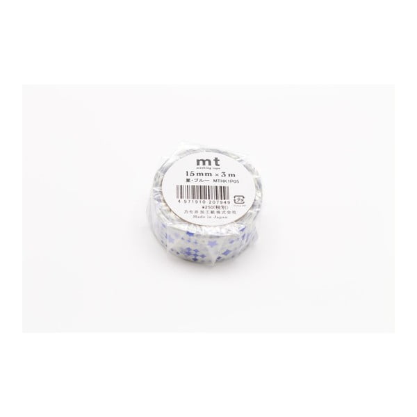 Taśma dekoracyjna washi Star Blue-image-3