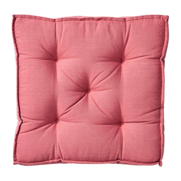 Jasnoróżowa poduszka na krzesło Butlers Solid, 40x40 cm