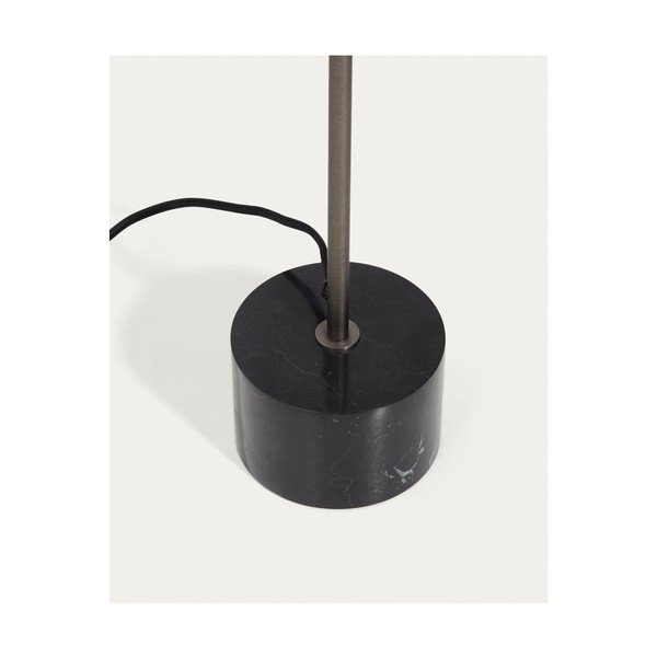 Czarna lampa stojąca (wysokość 121 cm) Lynor – Kave Home-image-3