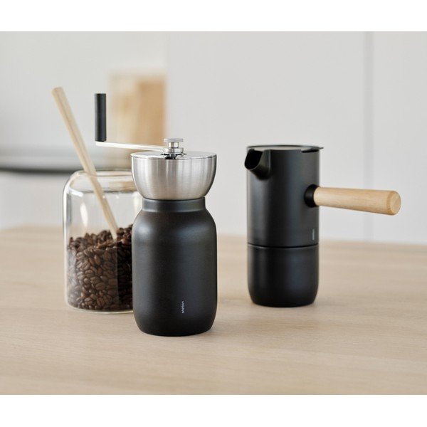 Czarna kawiarka ze stali nierdzewnej 250 ml Collar – Stelton-image-2